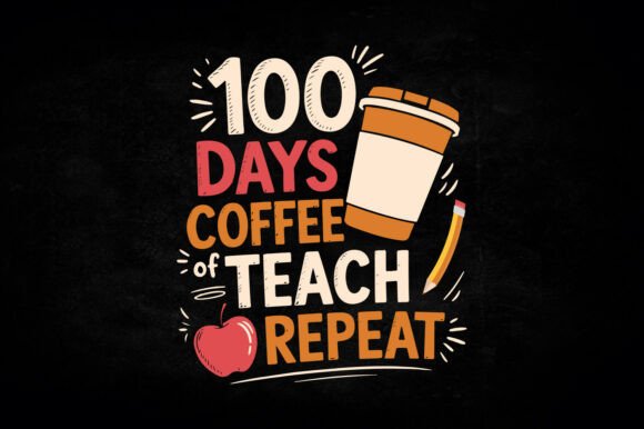 Coffee Teach Repeat Caffeine T-shirts – Graphics for Crafts & Creative Commerce