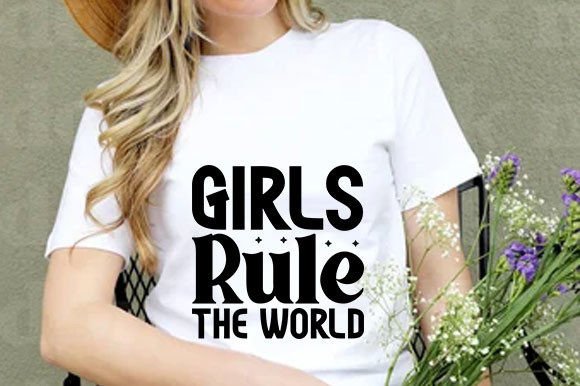 Girl Power SVG Design – A Versatile Graphics Asset for T-Shirt and Digital Product Sellers
