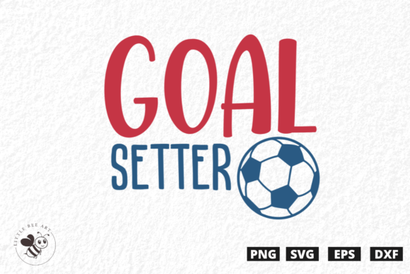 Goal Setter SVG: A Dynamic Graphic for T-Shirt Designs and Brand Projects