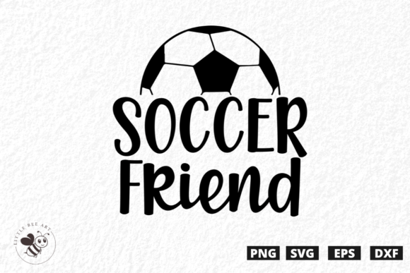 Soccer Friend SVG: A Versatile Graphic for T-Shirt Designs & Craft Projects