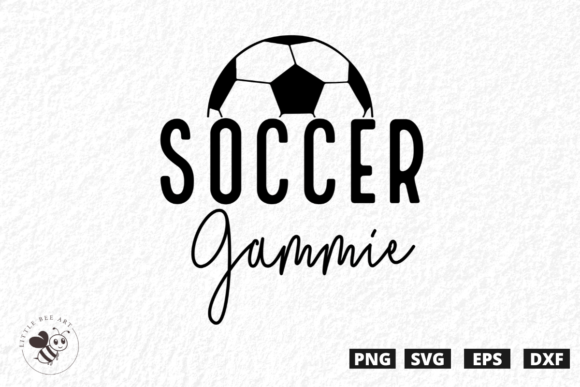 Soccer Gammie SVG: A Playful Graphic Design Asset for T-Shirt Designs & Brand Packaging