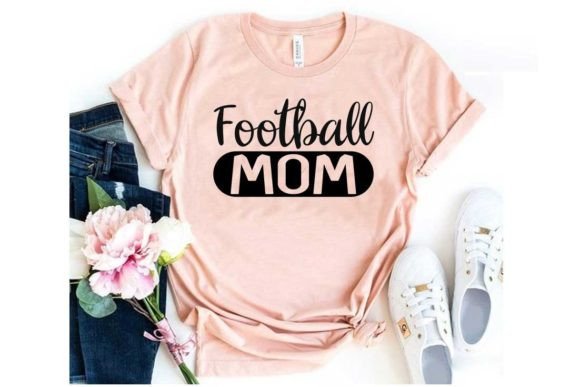 Soccer Svg Design, Football Mom – A Playful Graphic for Local Branding and T-Shirt Designs