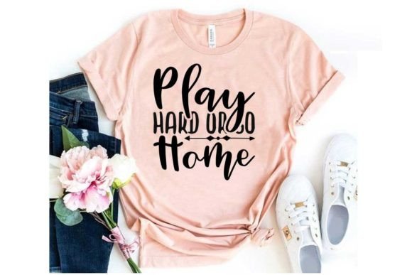 Soccer SVG Design: Play Hard or Go Home – Bold Graphics for T-Shirt Designs