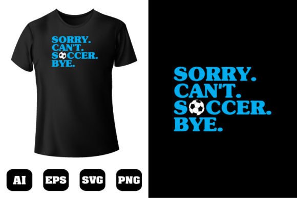 Soccer T-shirt Design 10 – Graphics for Handmade T-Shirt Designs