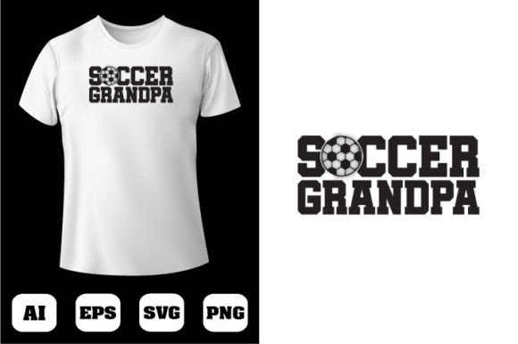 Soccer T-shirt Design 3: A Commercial-Ready Graphic for T-Shirt Sellers