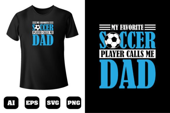 Soccer T-shirt Design 43: A Versatile Graphic for Bloggers & Digital Publishers