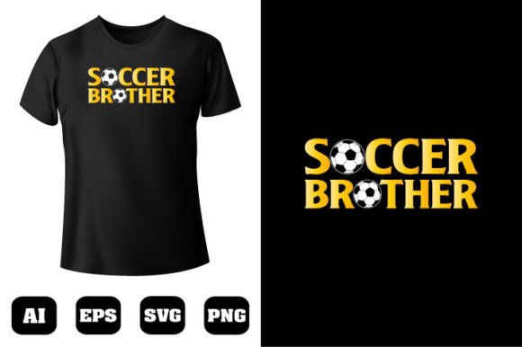 Soccer T-shirt Design 5: A Vibrant Graphic for Local Branding and Packaging