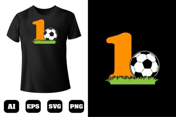 Soccer T-shirt Design 86 – Ready-to-Use Graphics for T-Shirt Designs