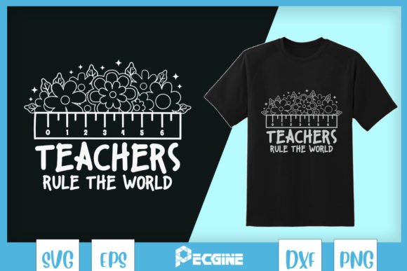 Teachers Rule the World SVG: A Designer’s Real-World Review for T-Shirt and Graphic Design Use